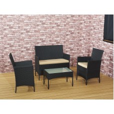 4 PC Rattan Furniture Set 